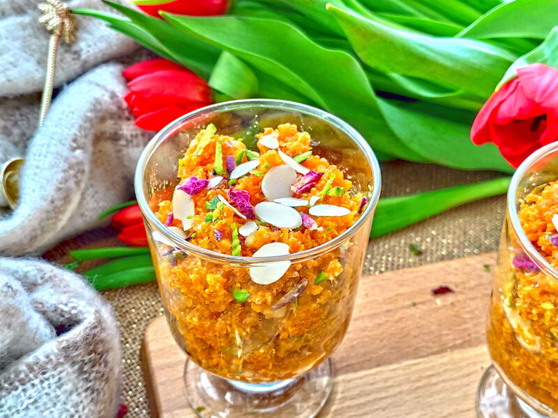 Carrot Halwa (Indian Carrot Pudding)