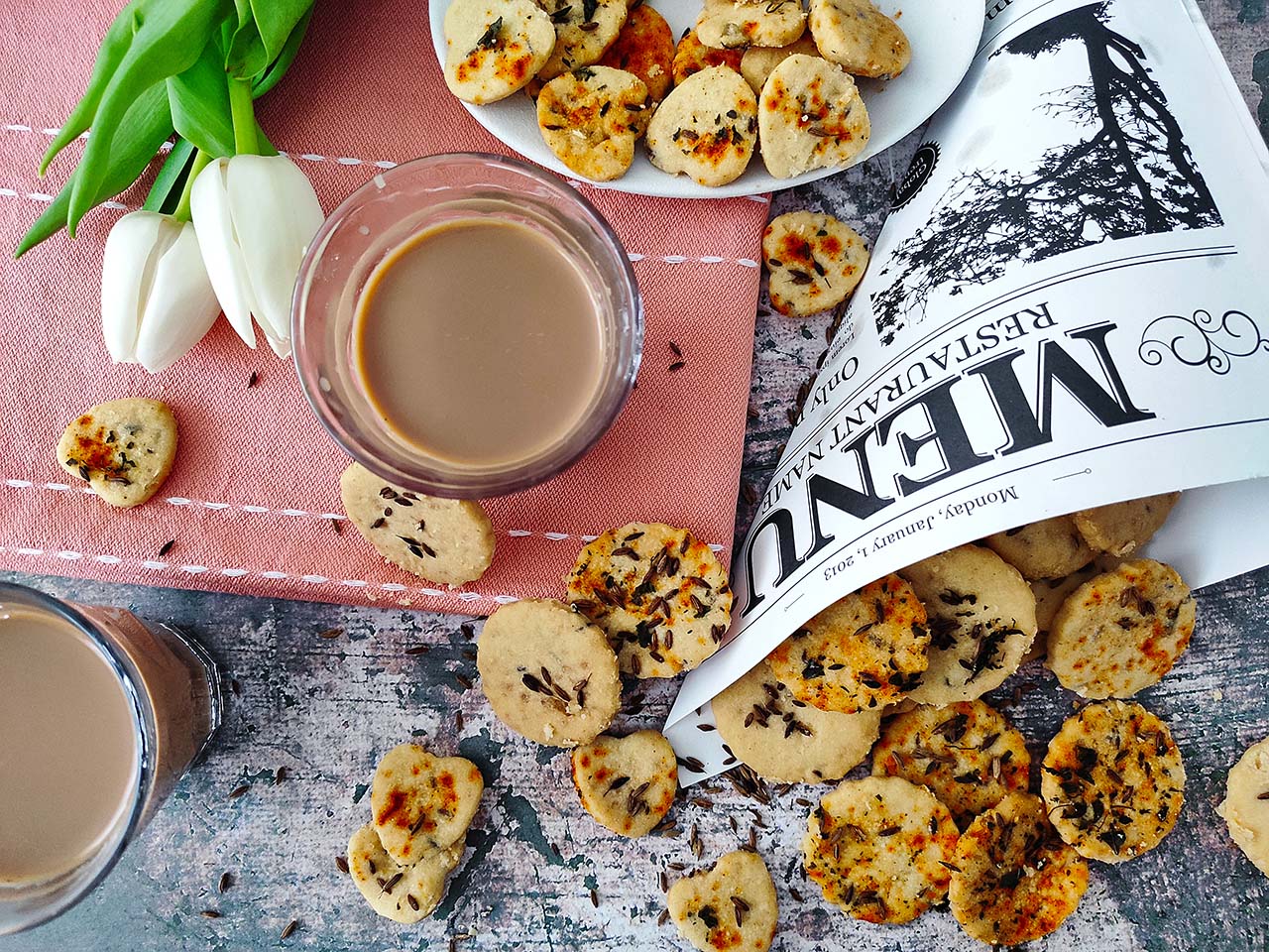 Jeera (Cumin) cookies
