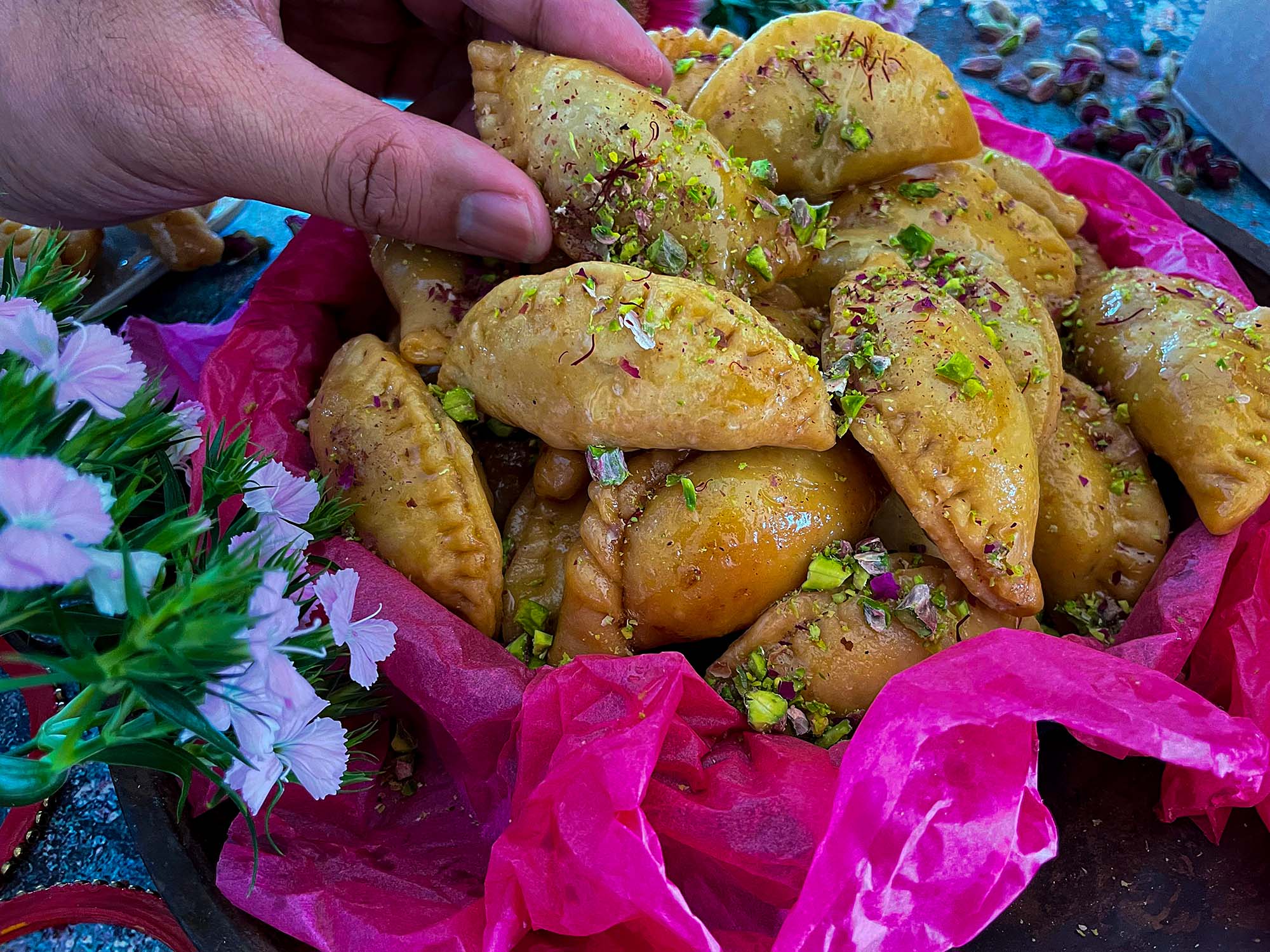 Sugar-Free Dry Fruit Gujiya