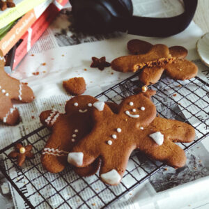 Gingerbread man cookies