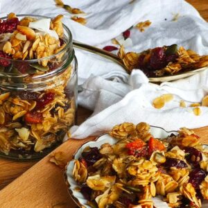 Healthy Cranberry Granola