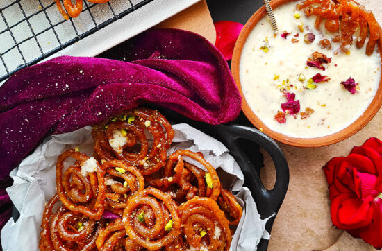 Jalabi (Indian funnel cake)