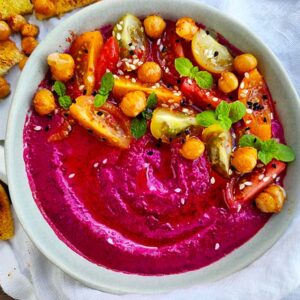 Stunning Beet Hummus