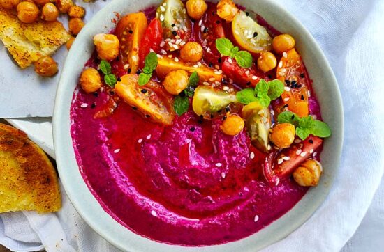 Stunning Beet Hummus