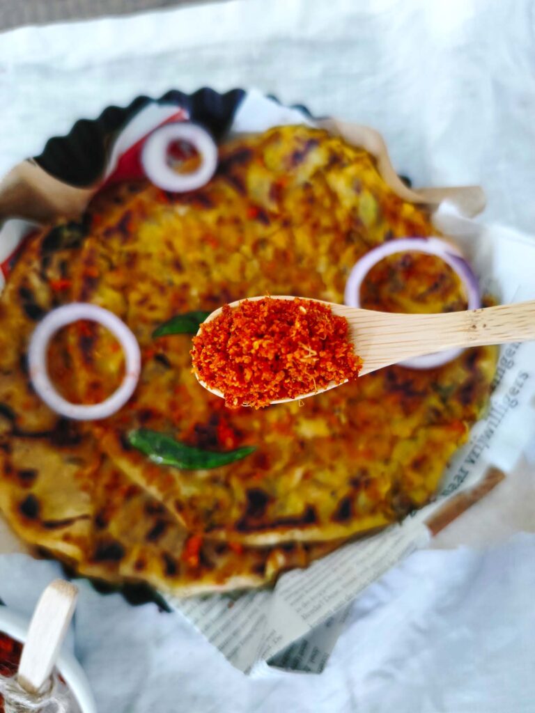 Vada pav parantha