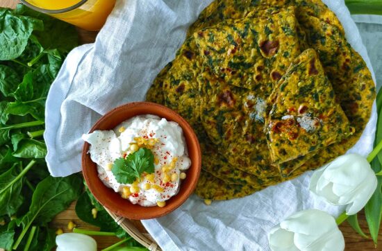 Palak Thepla
