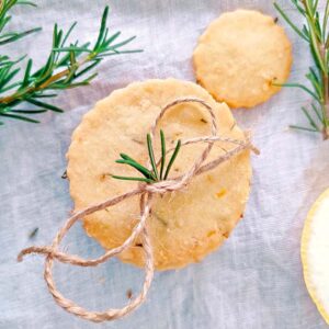 Lemon-Rosemary Cookies