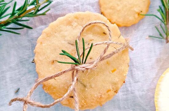 Lemon-Rosemary Cookies