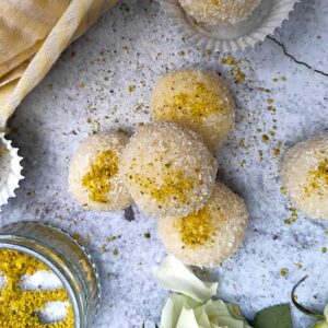 Vegan Coconut Ladoo