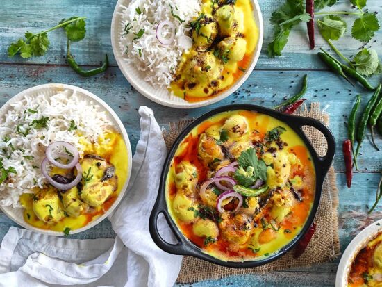 Vegan Kadhi Pakora