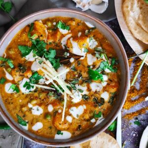 Vegan Rajwadi Mix Vegetable Curry