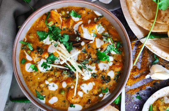 Vegan Rajwadi Mix Vegetable Curry