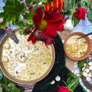 Makhana kheer (Foxnut Pudding)