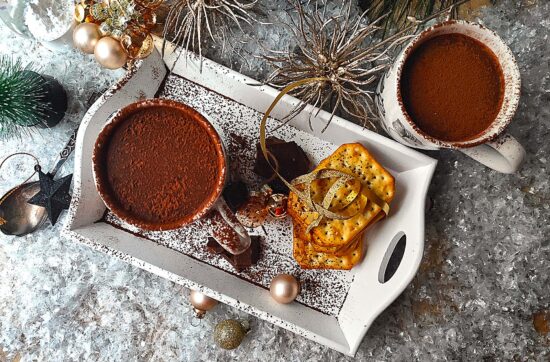 Vegan Spiced Hot Chocolate Milk