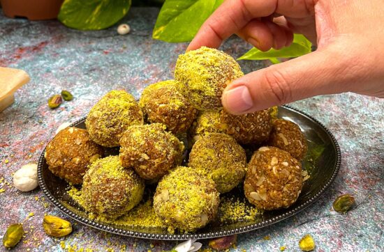 Vegan Spiced Dry Fruit Laddoo/Balls