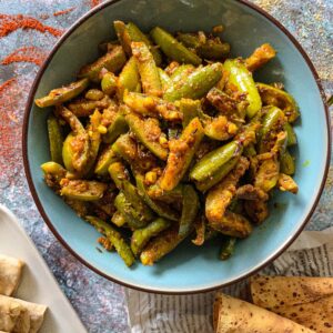 Stir Fry Garlic Parval