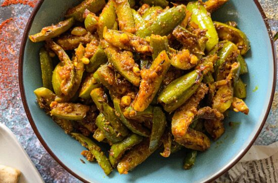Stir Fry Garlic Parval